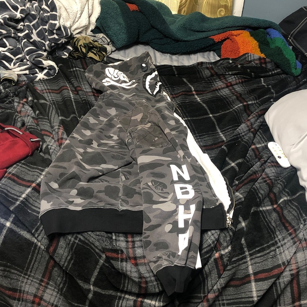 Black & white BAPE X NBHD